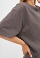 Givn Berlin T-Shirt JOLINA aus Bio-Baumwolle T-Shirt Taupe
