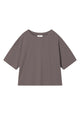 Givn Berlin T-Shirt JOLINA aus Bio-Baumwolle T-Shirt Taupe
