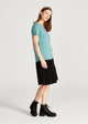 Givn Berlin T-Shirt LENA aus TENCEL™ Lyocell T-Shirt Dark Mint (Tencel)