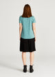 Givn Berlin T-Shirt LENA aus TENCEL™ Lyocell T-Shirt Dark Mint (Tencel)