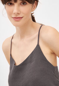 Givn Berlin Top JULIE aus Leinen Top Taupe (Linen)