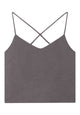 Givn Berlin Top JULIE aus Leinen Top Taupe (Linen)