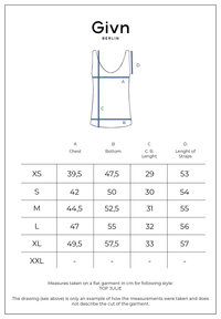 Givn Berlin Top JULIE aus Leinen Top Taupe (Linen)