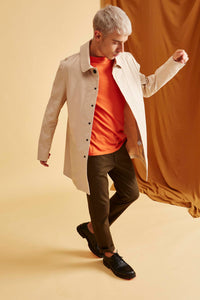Givn Berlin Trenchcoat MAX aus Bio-Baumwolle Jacket Beige