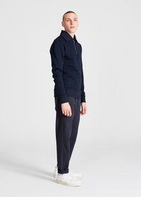 Givn Berlin Troyer-Pullover TYLER aus Bio-Baumwolle Sweater Midnight Blue