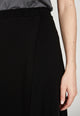 Givn Berlin Wickelrock ANTONIA aus TENCEL™ Lyocell Skirt Black (Tencel)