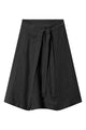 Givn Berlin Wickelrock MADITA aus Leinen Skirt Black (Linen)