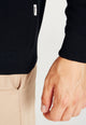 Givn Berlin Zip-Cardigan LIONEL aus Bio-Baumwolle Cardigan Black